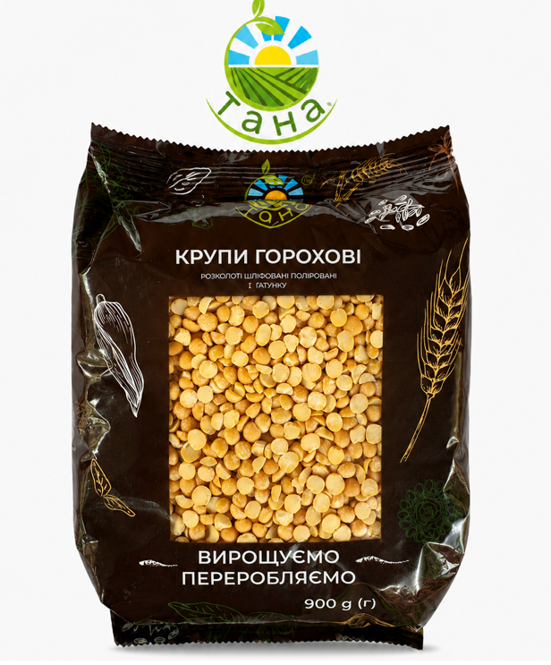 Крупа горохова, 900 г, ТМ «ТАНА».